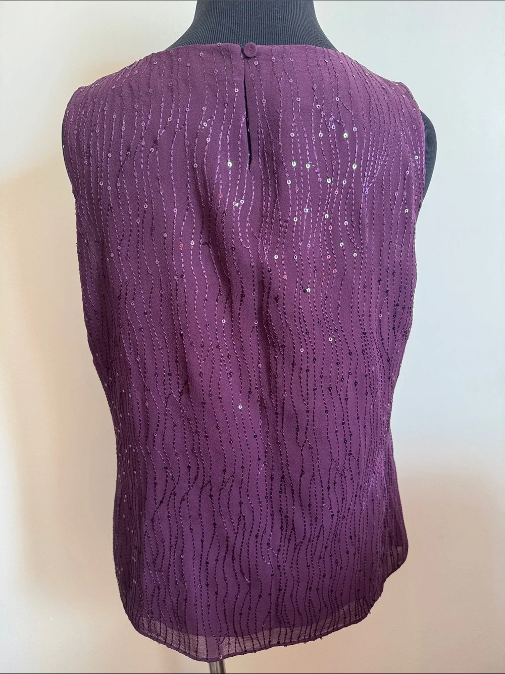 Talbots sleeveless pleating